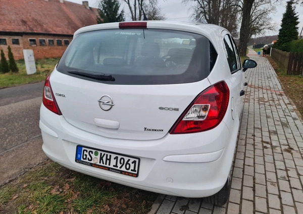 Opel Corsa cena 13900 przebieg: 208000, rok produkcji 2011 z Chojnice małe 254